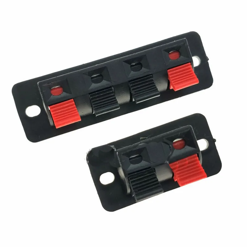 5คลิปลำโพงสายลำโพงคลิปสายไฟคลิปBreadboardคลิป/เสียงคลิป2P/4P 2-บิต/4-Bit