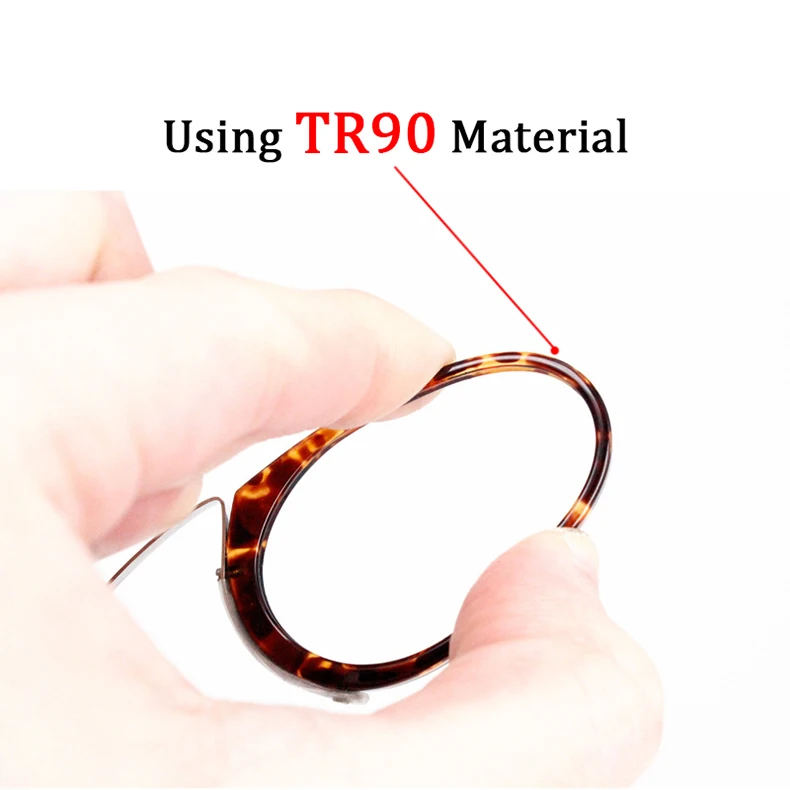 Sighttoo Nase Ruhen Lesebrille Männer Leser Brille Pince-Nez Brillen Mit Fall Rezept TR90 Brillen – Detail 2