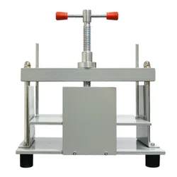 A4 size Manual flat paper press machine for photo books, invoices, checks, booklets, Nipping machine