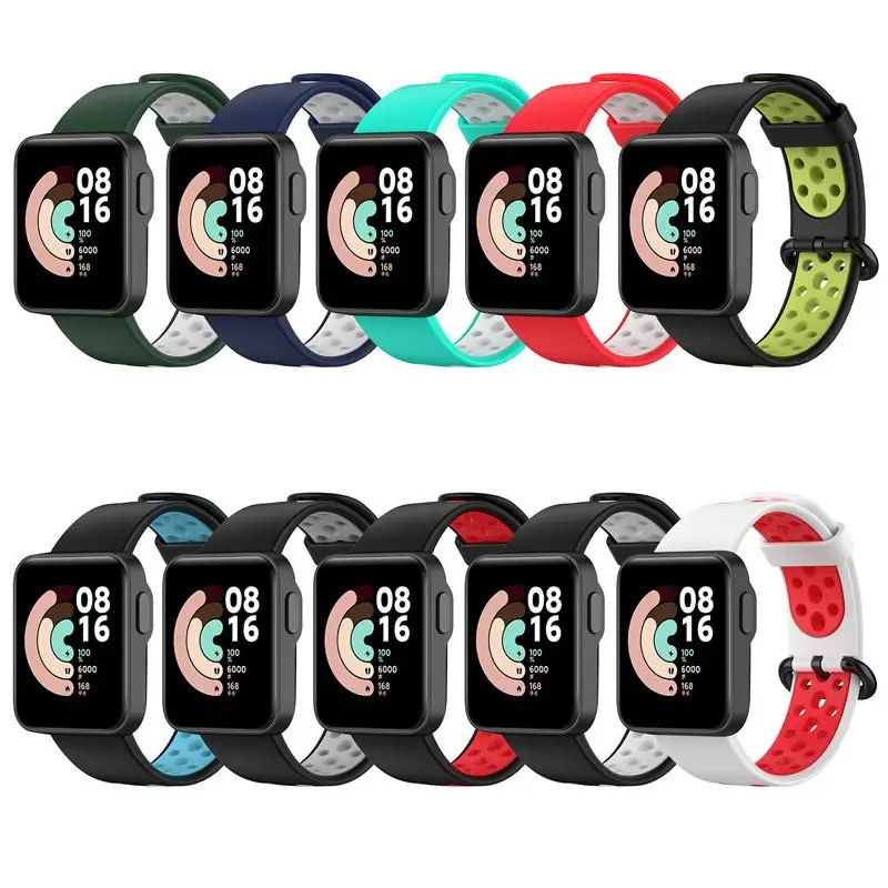 Band For XiaoMi Mi Watch Lite/Redmi Watch 2 Silicone Sport Strap Watchstrap Bracelet For Mi watch 2 lite/Poco watch Horloge 2