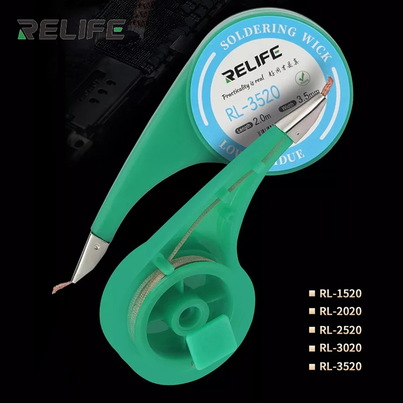 Oplot do rozlutowywania spawania środek do usuwania lutu drut knotowy 1.5mm 2mm 2.5mm 3mm 3.5mm szerokość 2.0M długość BGA narzędzie do naprawy lutowania