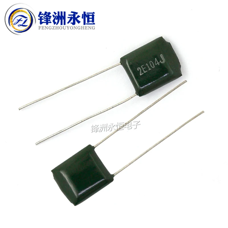 50pcs Polyester film capacitor 100V 1nF 1.5nF 2.2nF 100nF 2A471J 2A102J 2A152J 2A222J 2A392J 2A332J 2A472J 2A103J 2A473J 2A104J