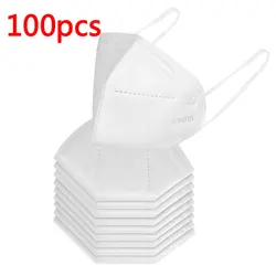 Face Mask ffp2 Dust Respirator Mouth KN95 Masks Adaptable Against Pollution Breathable Filter  PM009