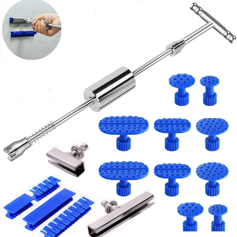 

Paintless Dent Removal Puller Tabs Teeth Tools Kit for Big Dent Repair of Car Body Hail Damage