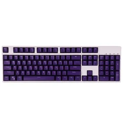 ABS Keycaps for Mechanical Keyboard Purple OEM Profile Height 104 Key for 60% 80% 104 Keyboard Anne Pro 2 PC Game AKKO FUN60 PRO