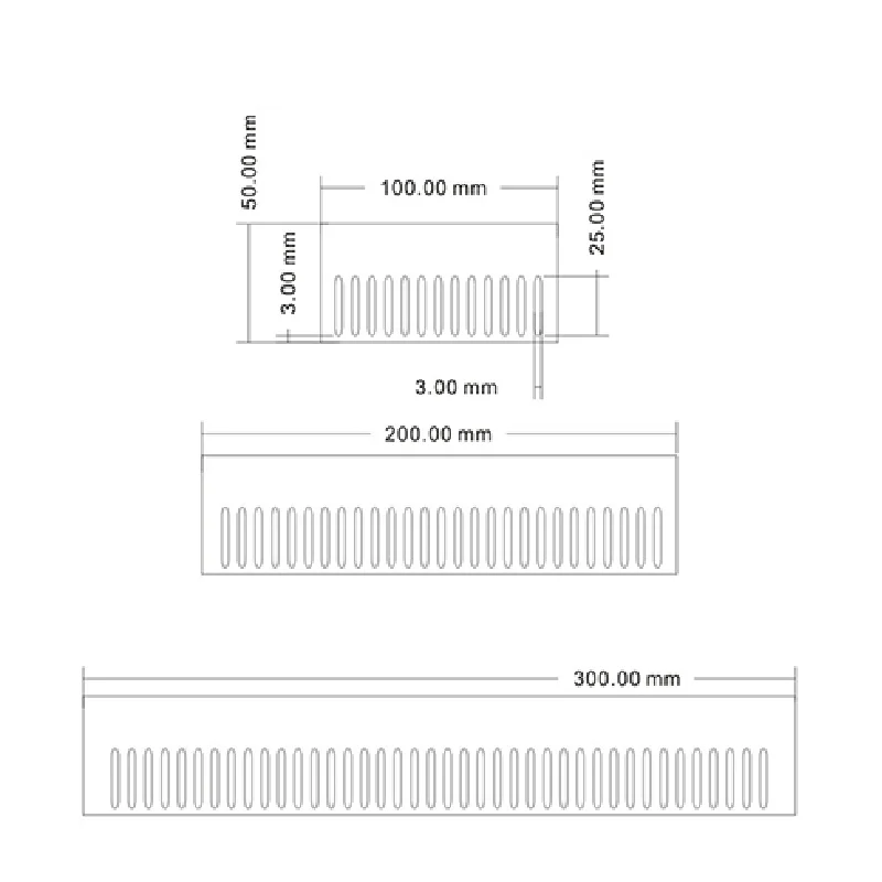 Aquarium fish comb bar acrylic  drip plate overflow  fence