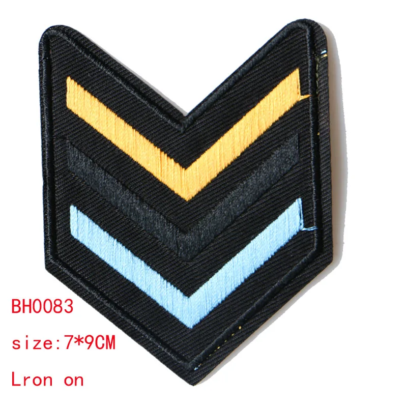 1 Pcs US Marine Corps icon Embroidered Iron on Patches for Clothing DIY Stripes Clothes Patchwork Sticker Custom Badges