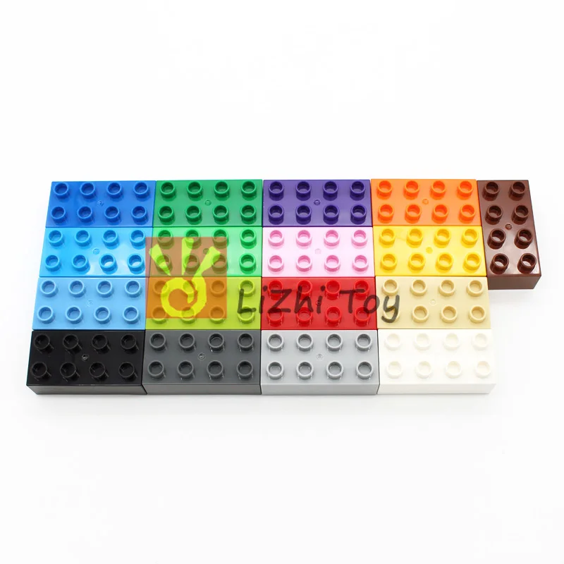 MOC DIY Large Building Block  3011 Brick 2X4 Big Size Baby Assembled Enlighten Accessories Block Part DIY Children Toys - Image 2