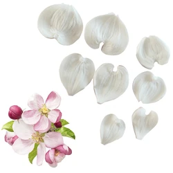 Cornus Officinalis Flower Silicone Mold Cake Decorating Tools Gumpaste Molds Chocolate mould K776