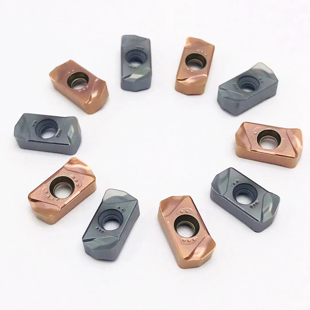 LNMU0303ZER MJ AH725 AH130 máquina herramienta CNC de carburo cementado de alta calidad, piezas de torno de hoja de alimentación rápida, LNMU0303ZER para EXN03R