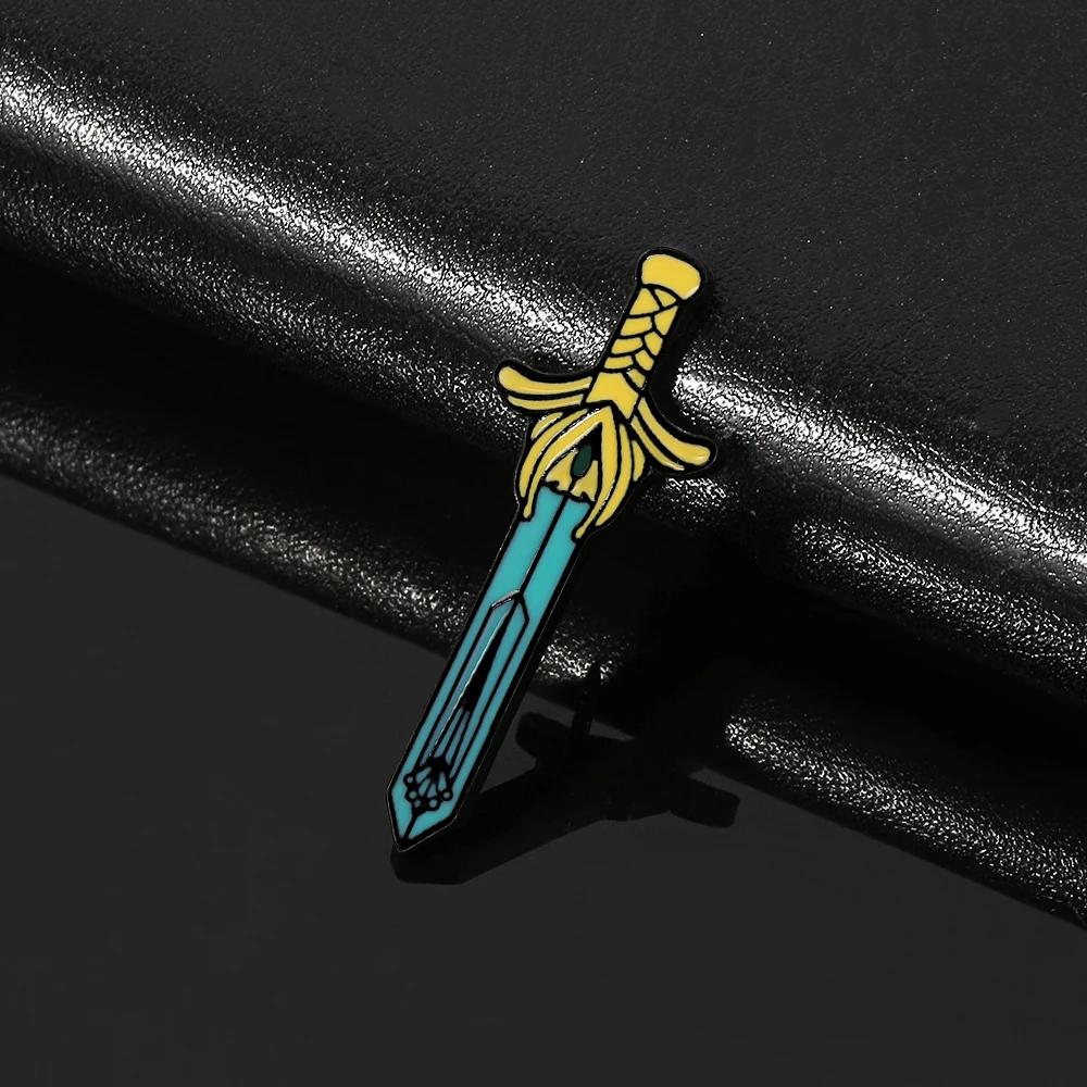 She-Ra and the Princesses of Power Aesthetic Sword Enamel Pin Anime Cute Sword Metal Badge Brooch Lapel Pins Jewelry Fans Gifts