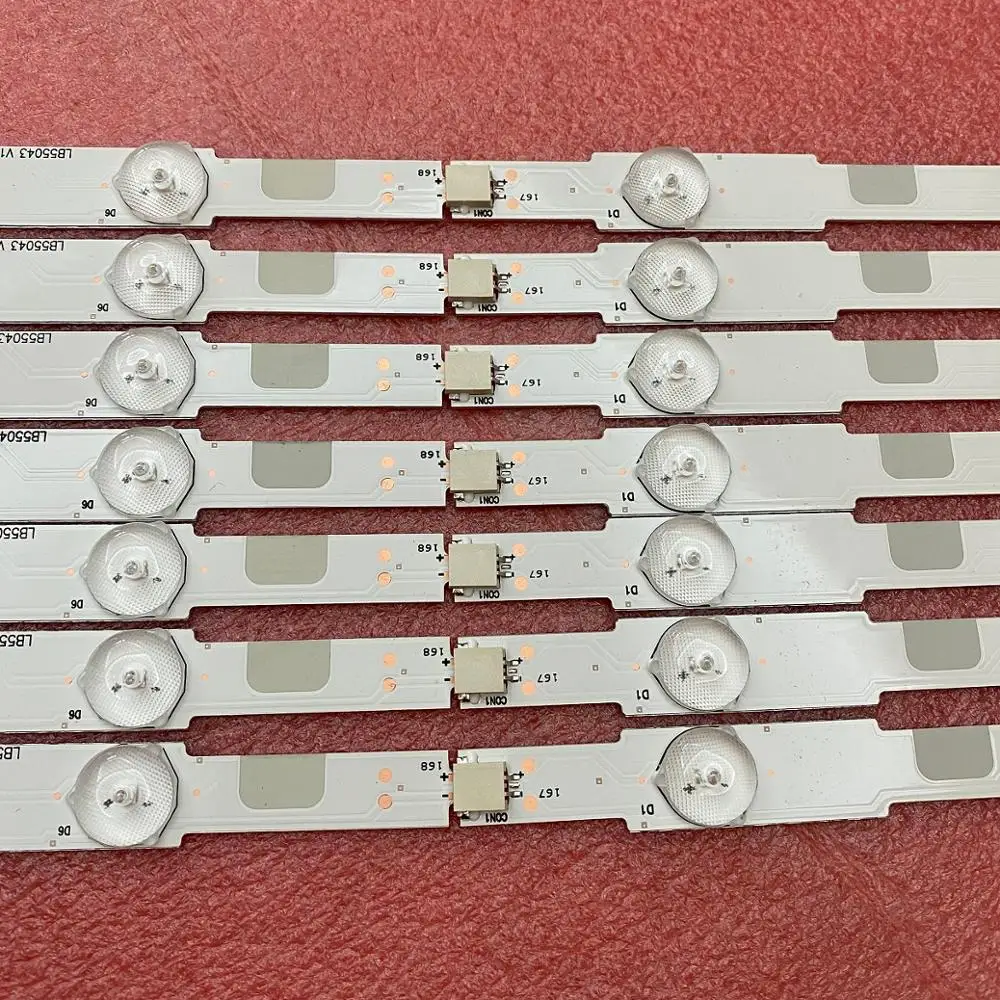 LED Backlight(14)for 55PUH4900 55PUH6400 55PUK6400 55PUX6400 55PUT4900 55PUT6400 55HFL5010T/12 LB55037 V1_03 R L LB55043 LB55052