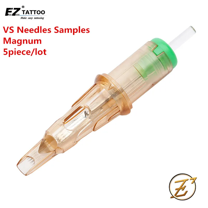 EZ V-Select V System Tattoo Cartridge Needles RL RS CM M1 Tattoo Needles Samples for Cartridge Tattoo Machine Grips 5 Pieces