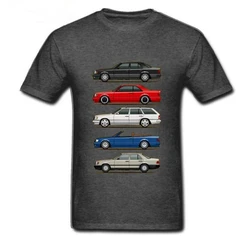 New Stack of Car styling Class Men T Shirts Round Collar Tops Short Sleeve O-neck tshirt men Youth T-shirt