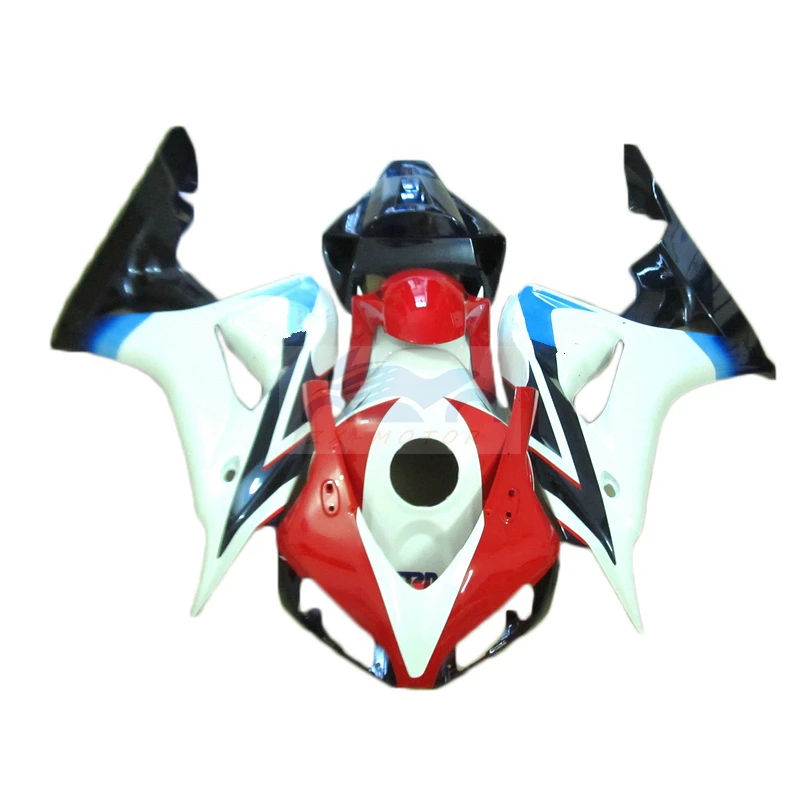 

Высококачественные комплекты обтекателей подходят для Honda CBR1000RR 06 07 Белый Синий Обтекатели CBR 1000rr 2006 2007 инъекция KM33