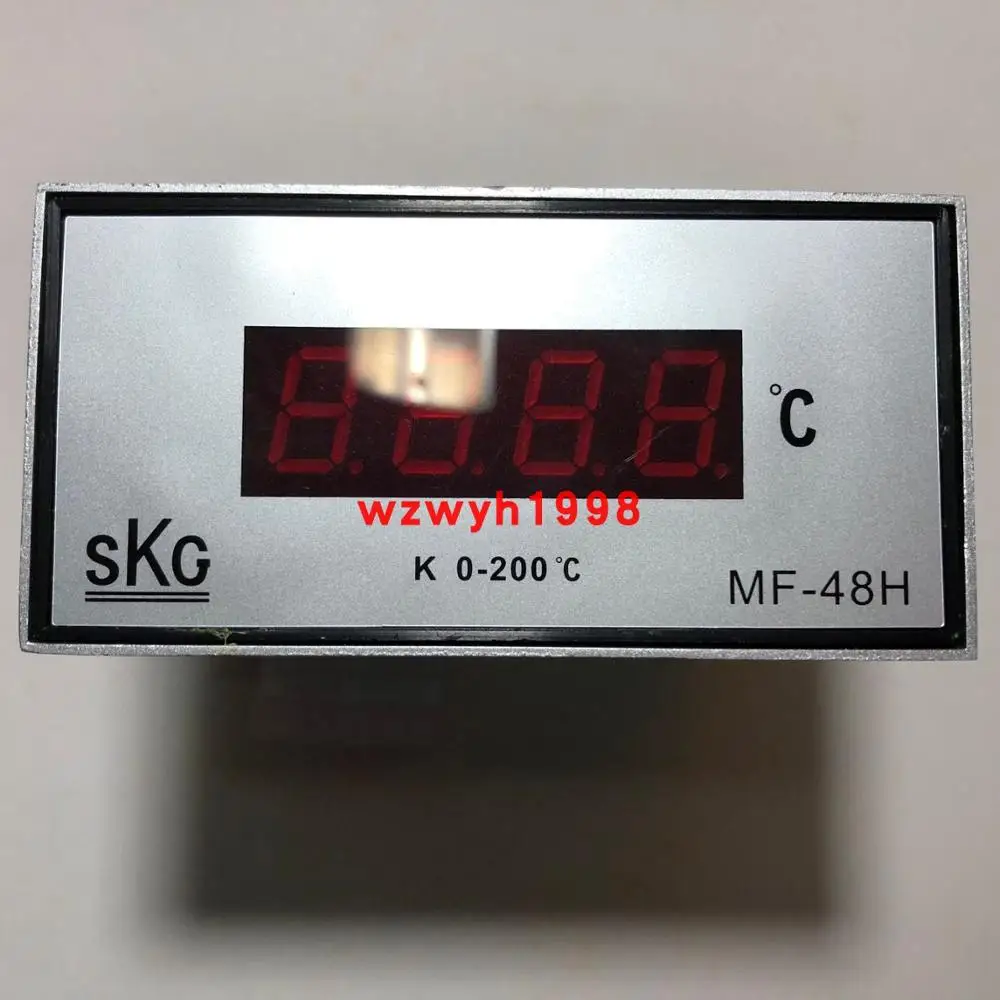 

Taiwan SKG aluminum case temperature display meter MF-48H thermostat SKG MF48H electronic temperature controller