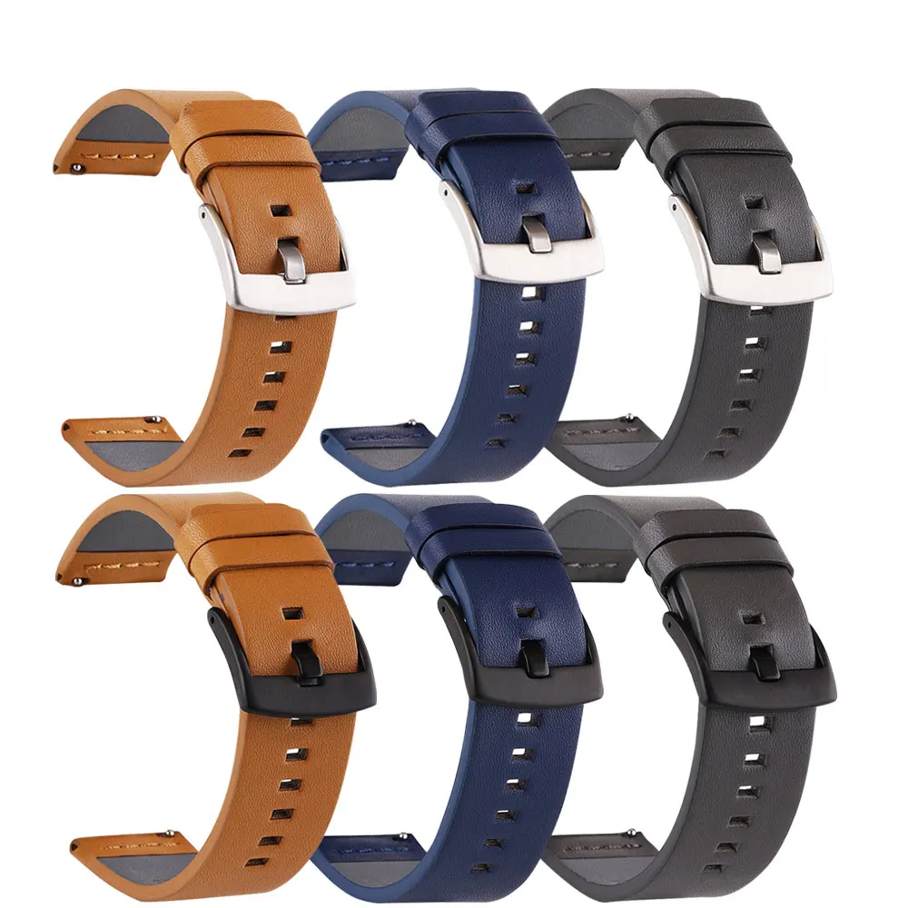 UTHAI Z26 Cowhid Watchbands 18mm 20mm 22 24mm Universal Watch Accessories Belt Watch Strap