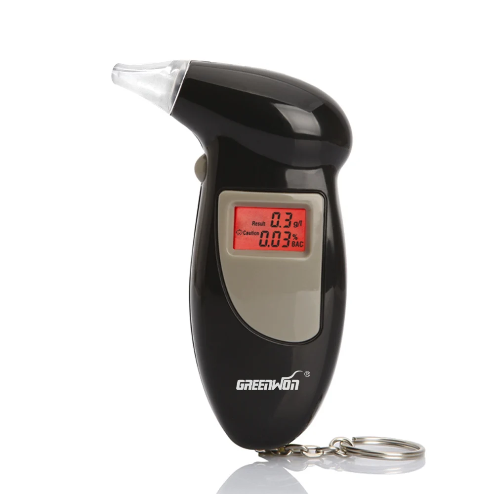 GREENWON เครื่องทดสอบแอลกอฮอล์ Breath Alcohol Tester Breathalyzer Breathalyser เครื่องทดสอบแอลกอฮอล์