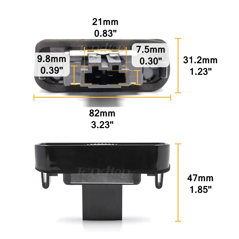 Canbus ไม่มีข้อผิดพลาด Super Led สีขาวใบอนุญาต Light Plate สำหรับ Mercedes Benz W220 S Class S320 S350 S500 S55 S600 s65จำนวนแผ่น