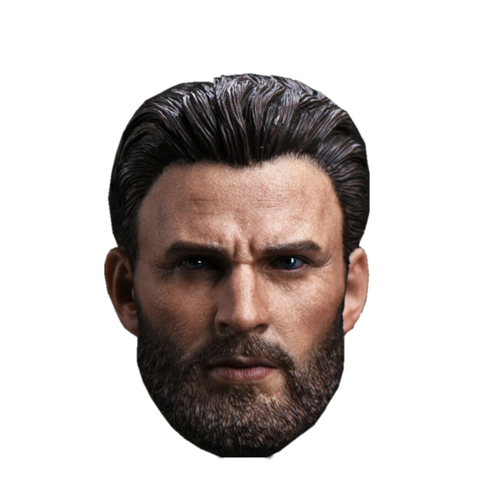 

1/6 scale Head Carving Chris Evans American Male Head Modeling Model PVC Suitable For 12-Inch Action Figure Body Doll
