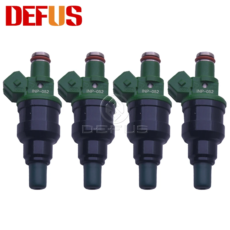 

DEFUS 4pcs INP-052 Fuel Injector Nozzle Bico Injection For DO DGE RAM 50 2.4L V4 For MITSUBI SHI MIGHTY MAX 1989-1990 INP052 New