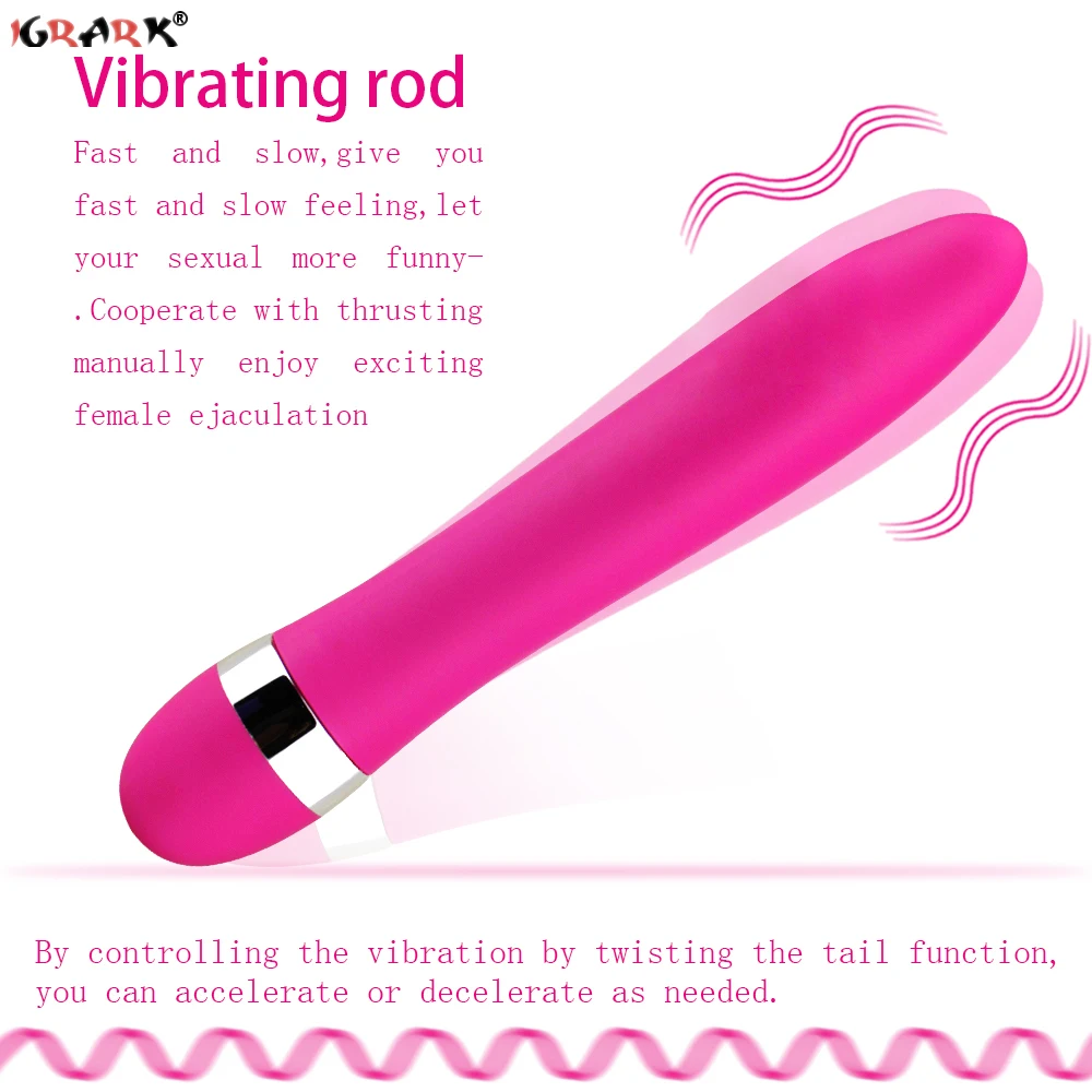 AV Stick Vibrator Clitoris Anal Vagina G-Spot Massager Dildos Female Masturbator Sex Toys for Women Lesbian Adult Erotic Product