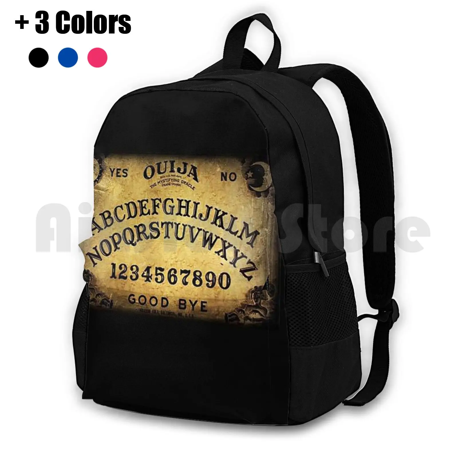 Ouija Game Board Outdoor Hiking Backpack Riding Climbing Sports Bag Board Games Ouija Ghosts Horor Films People Spirits Family