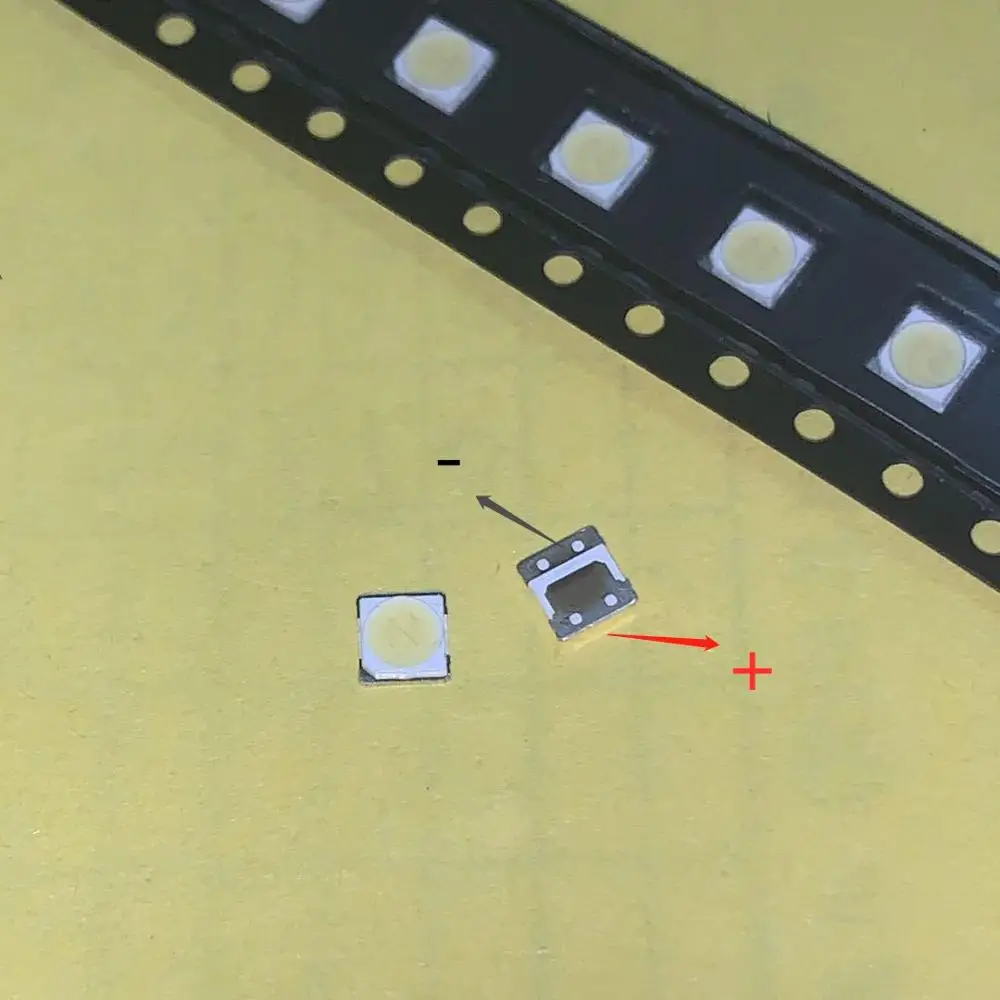 Rétro-éclairage LED pour LG 3535, 2W, 6V, SMD 3535, blanc froid, LCD, pour TV, Application originale