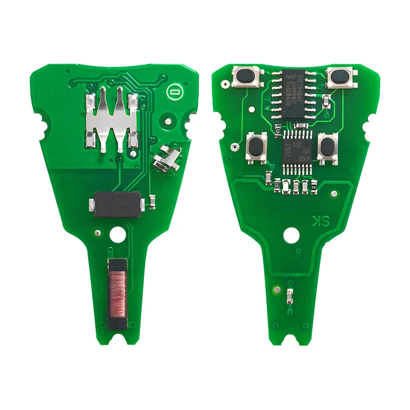 XNREKY Auto Remote Key 4 Tasten Smart Auto Schlüssel für Saab 9-3 93 2003-2007 LTQSAAM433TX mit PCF7946AT chip 315MHZ Schlüssel Shell