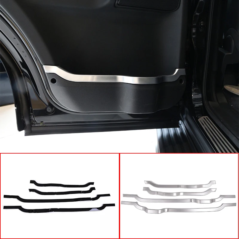 

ABS Chrome Car Inner Door Panel Decorative Strips Cover Trim For Land Rover Discovery 4 LR4 2010-2016 Auto Styling Accessories