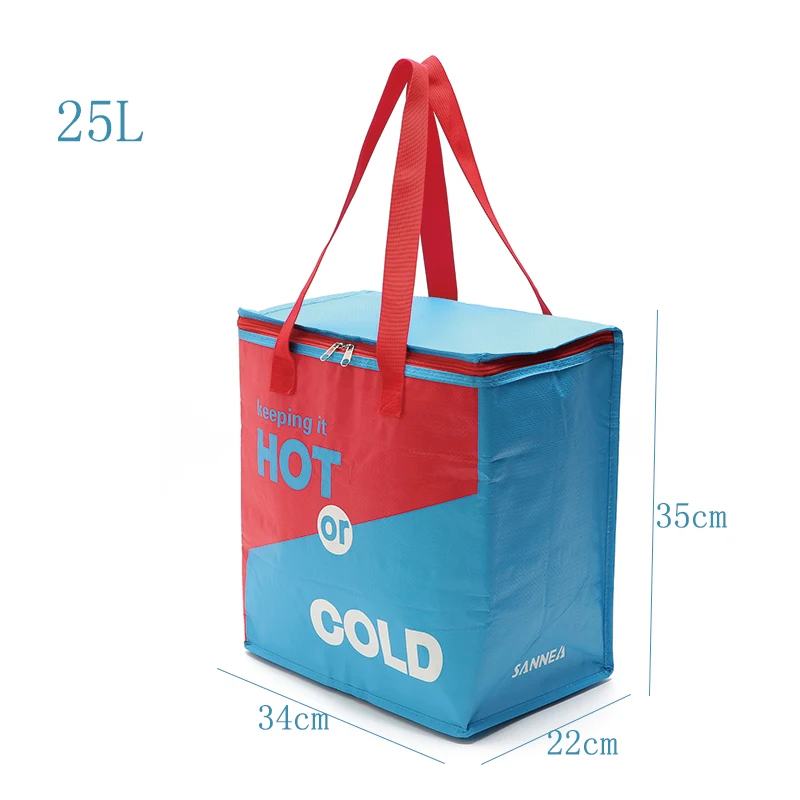 SANNE 25LPortabl Thermal Cooler bag Picnic Storage Ice Shopping Bags Multifunction Food Picnic Insulation for Women Clothing