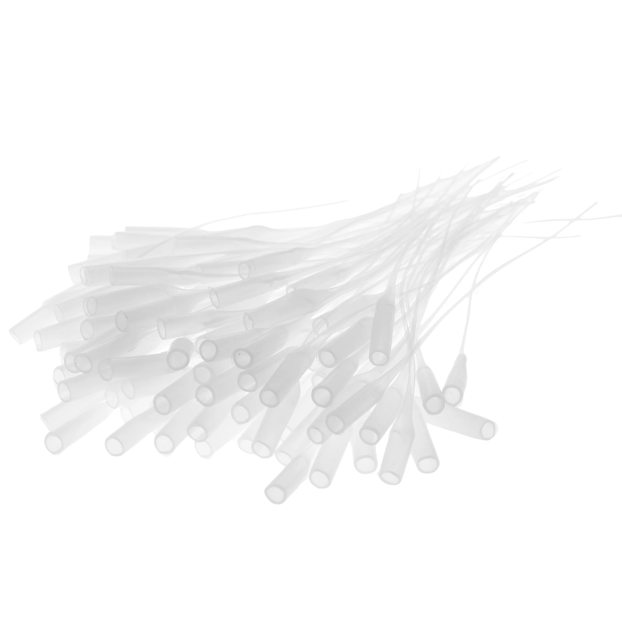 100 Stuks Lijm Micro-Tips Plastic Lijm Fles Tips Lijm Extender Precisie Applicator Voor Crafting Lab