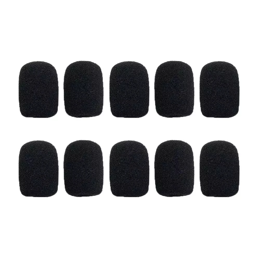 

Headset Sleeve Telephone Meeting Mic Sponge Covers Headset Foam Covers Mic Protector Microphone Mic Cover Microphone Windshield