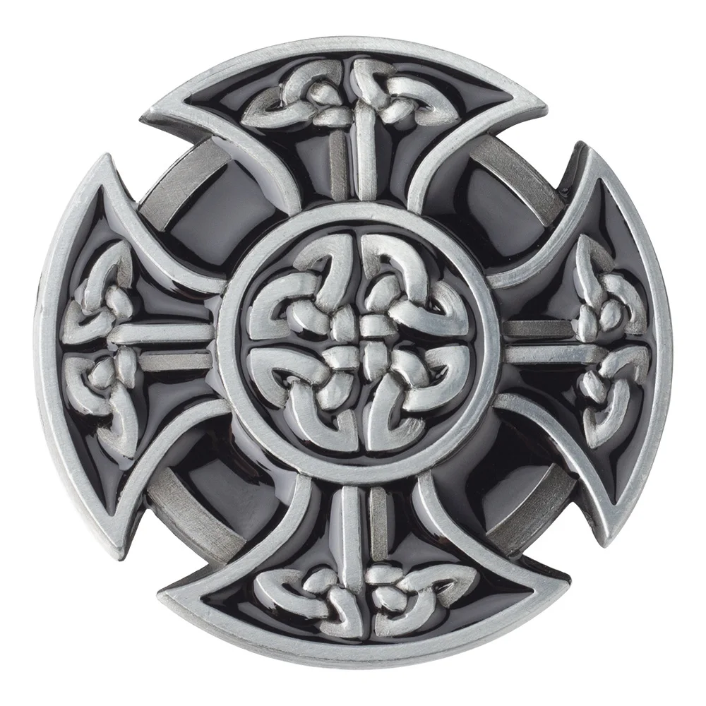 Germanic National Belief Cross Belt Buckle