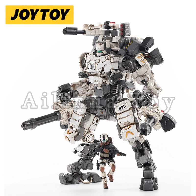 

JOYTOY 1/25 Action Figure Mecha STEEL BONE ARMOR White Version Anime Collection Model Toy For Gift Free Shipping