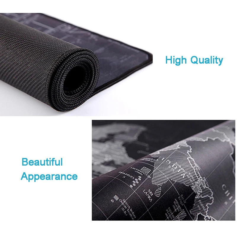 ZUOYA Hot Sell Extra Large Mouse Pad Gaming Mousepad Anti-slip Natural Rubber with Locking Edge Gaming Mouse Mat