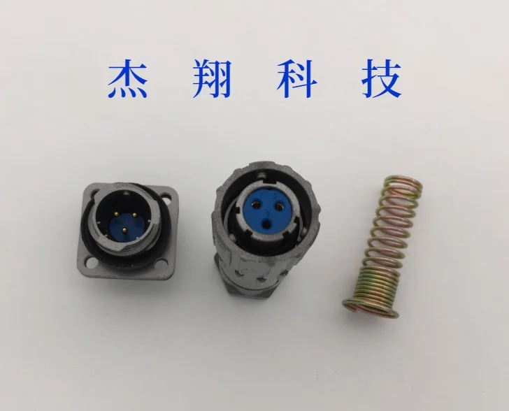 Tomada de tomada de aviação FQ14-3 núcleo FQ14-3TK/3zj tipo prendedor conector à prova dwaterproof água poro aberto 14mm