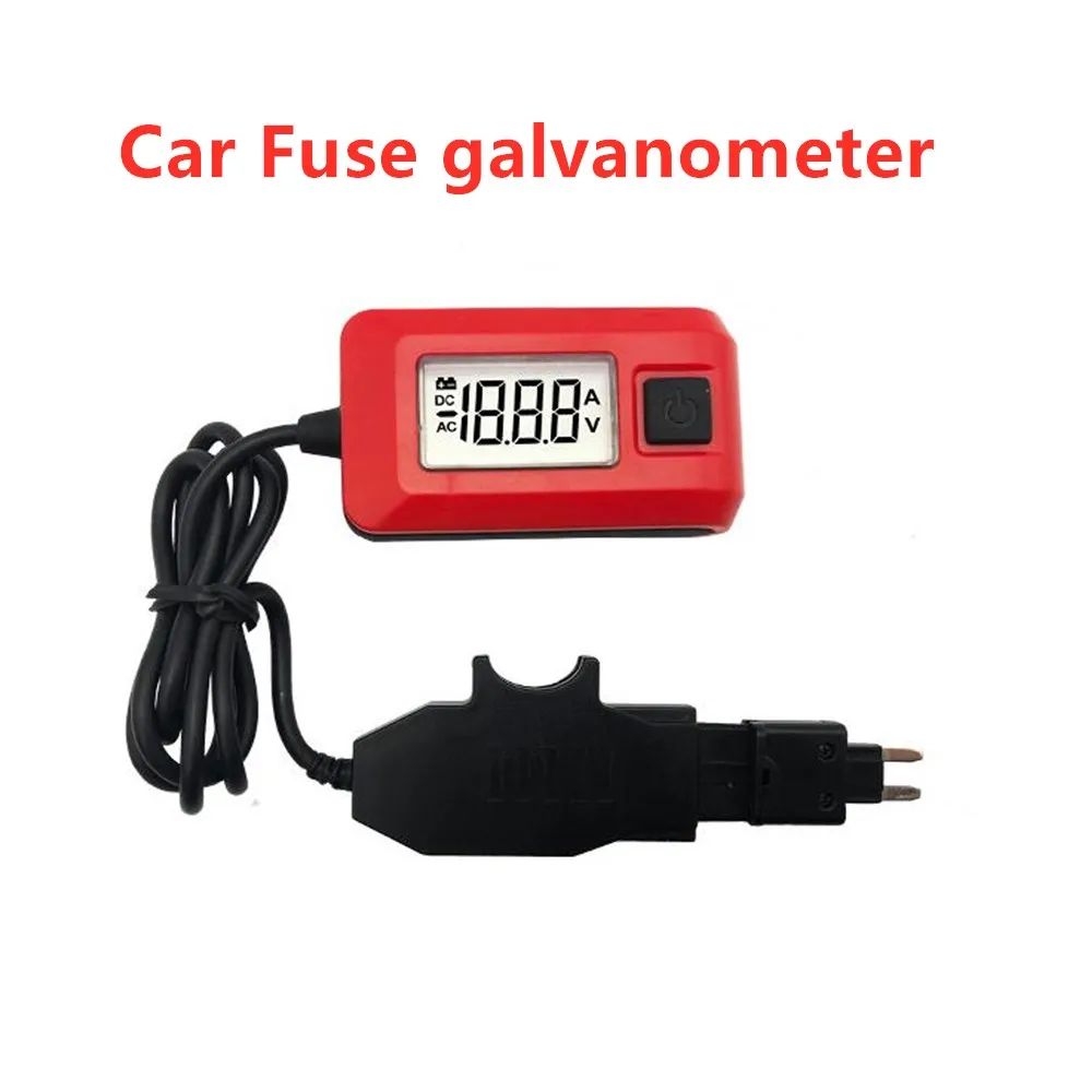 Car 0.01A~19.99A Vehicle Fault Detection AE150 12V 20A Car Circuit Fault Finding Fuse Galvanometer By Fuse Diagnostic Tool