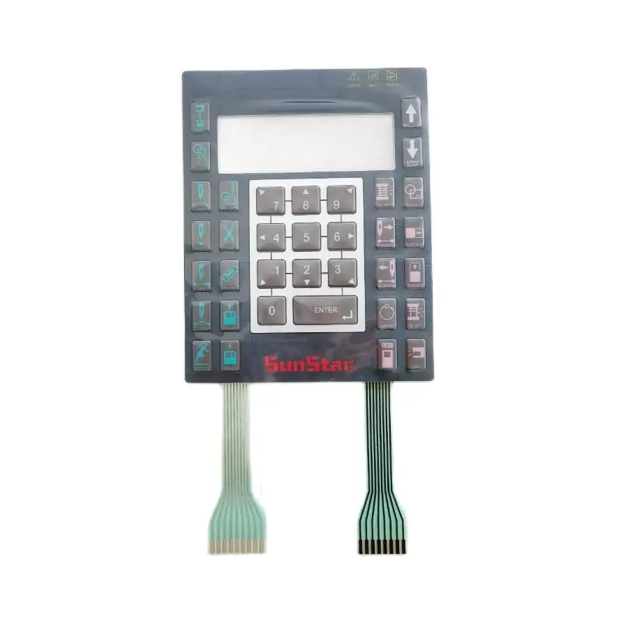 11-001A-5050 Membrane Switch for Sunstar COMPUTER SPS/B-1507 Sewing Machine