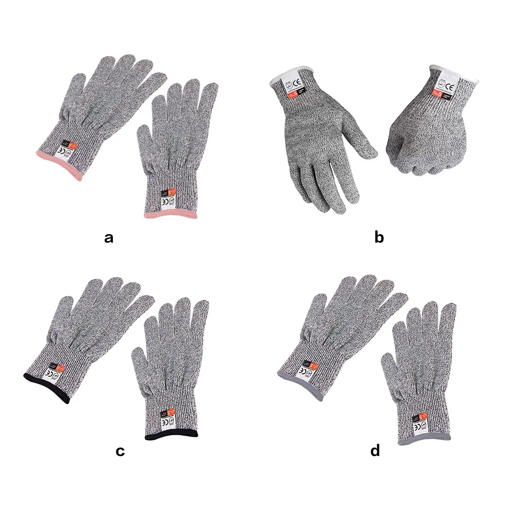 HPPE cuisine jardinage gants de protection des mains boucher viande hachage gants de travail mitaines gants pour femmes hommes 1 paire