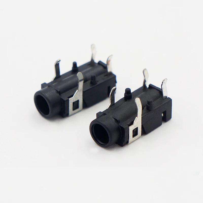 10 قطعة PJ-321 تيار مستمر موصل مقبس الطاقة امدادات الطاقة الإناث توصيل الطاقة جاك 4pin