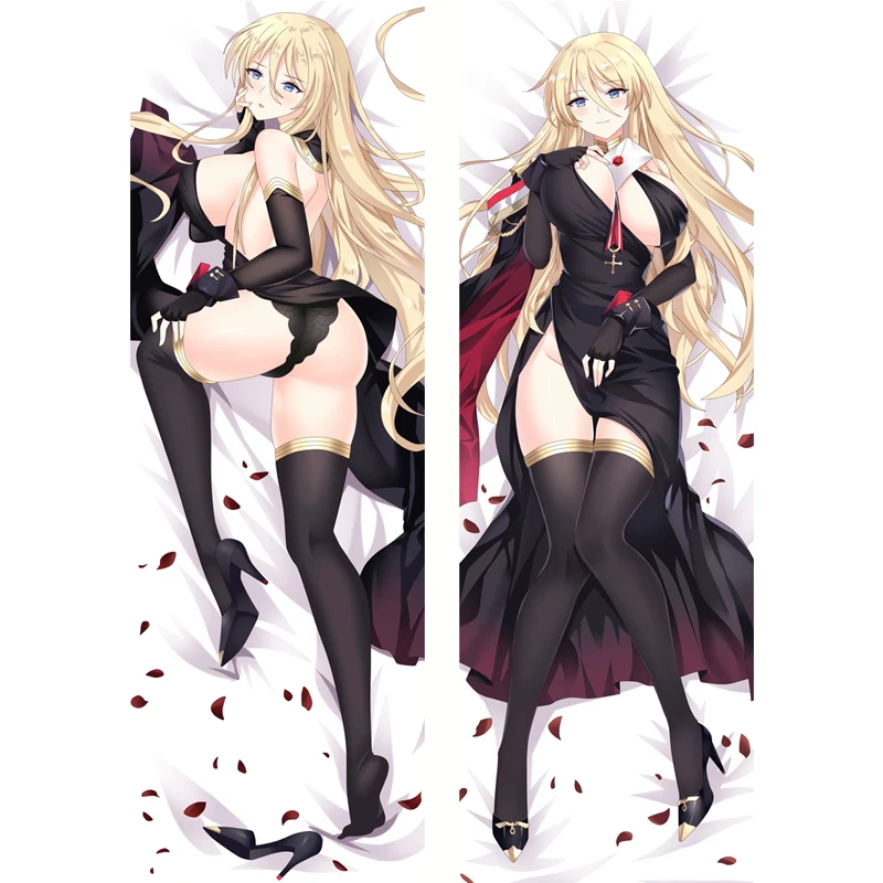 Newly Design Anime Azur Lane Bismarck Dakimakura Pillow Case Cover Pillowcase