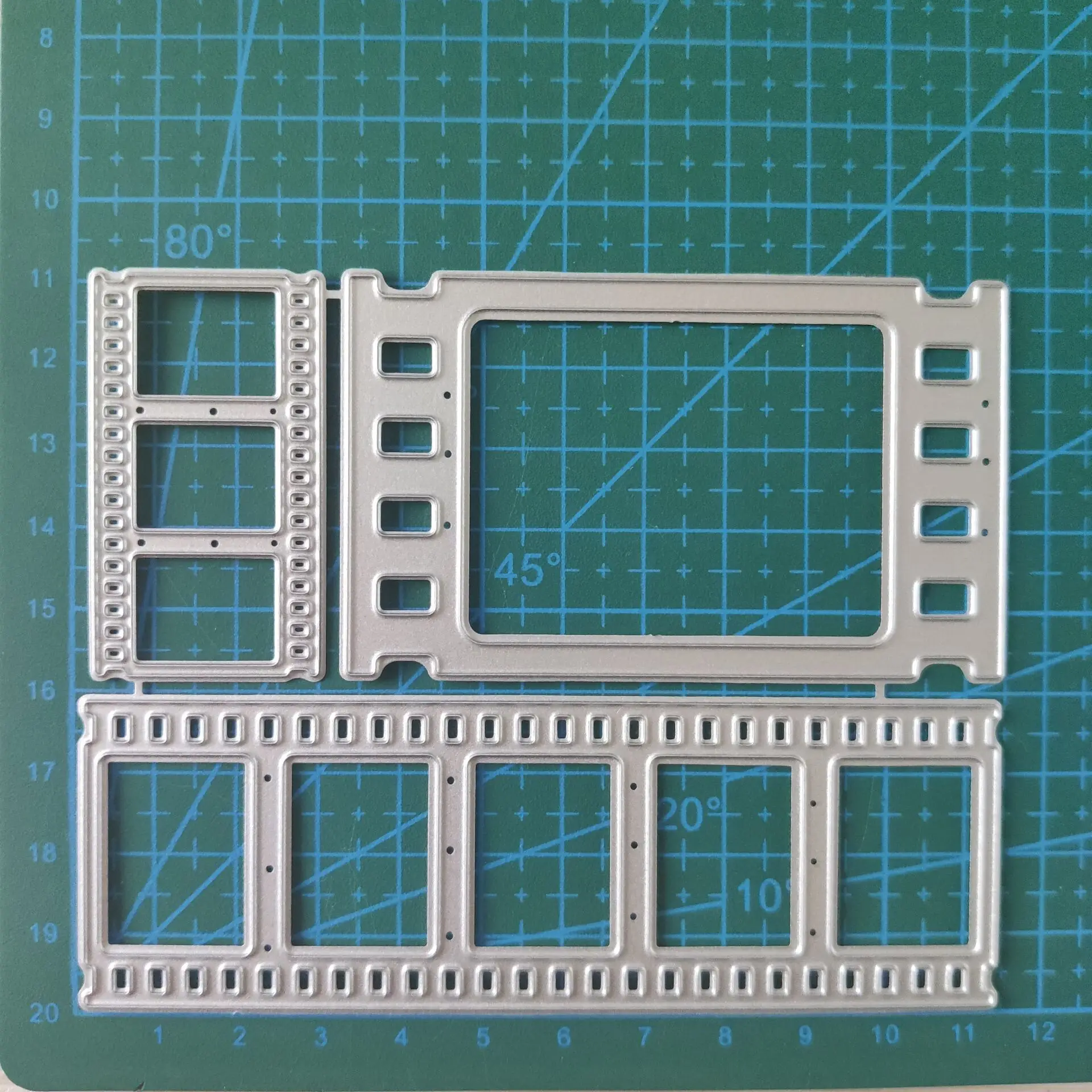 Cartes de cadre de film matrices de découpe en métal pour bricolage, scrapbooking fait à la main, cartes en papier d\'album, artisanat décoratif,