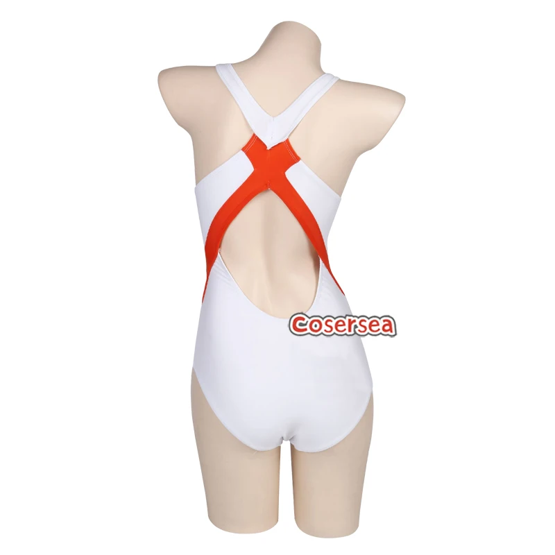 Cosersea – Costume de Cosplay pour femmes, maillot de bain Sexy, Lingerie, body, Anime DARLING in the FRANXX 02 Zero Two