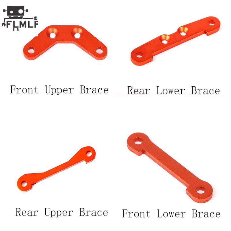 Metal Front or Rear Upper or Lower Brace for 1/5 HPI ROVAN ROFUN KM Mcd BAJA 5B 5T 5SC Ss Truck Rc Car Parts