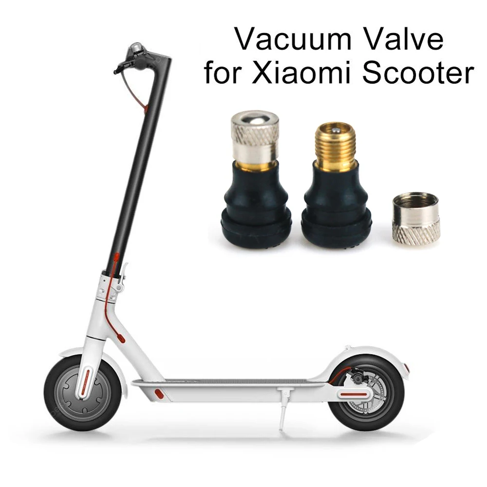 Electric Scooter Vacuum Valve for Xiaomi M365 Scooter Max G30 Kickscooter Tyre Tubeless Tire Valve Wheel Gas Valve Accessories