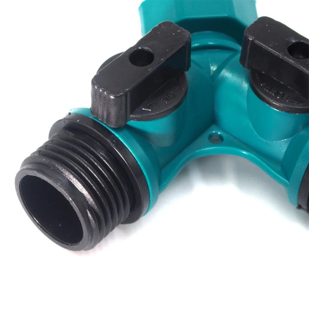 1 шт. 3/4 дюйма Y-тип 2-ходовой для садового крана, ирригационный клапан, шланг, быстроразъемный адаптер, разветвитель воды