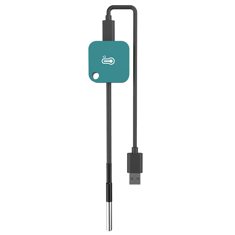 Wifi Usb 온도 센서 프로브 전력 모니터링 알람 Wifi 온도계 습도계 데이터 로거 App 용 경보 감지기