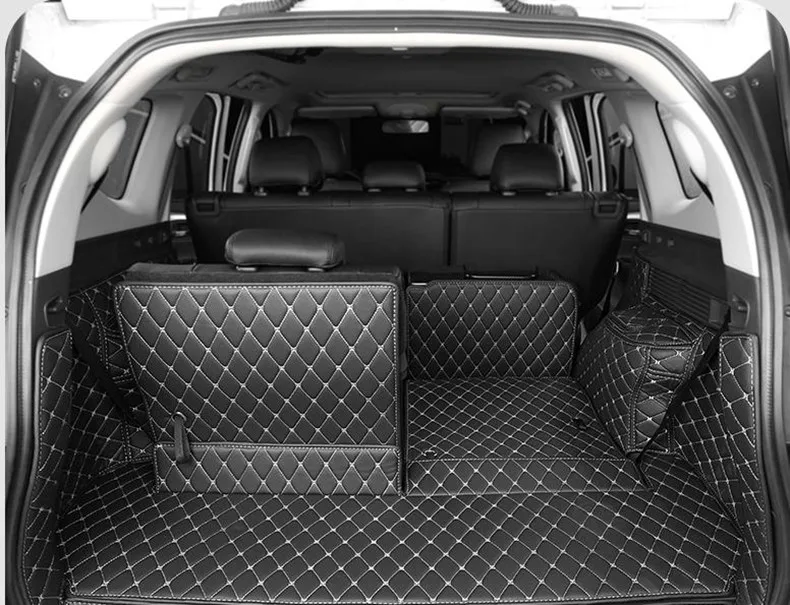 High quality! Special car trunk mats for Mitsubishi Pajero Sport 7 seats 2024-2016 cargo liner boot carpets cover,Free shipping