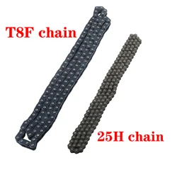 T8F  25H chain with Spare Master Link For Mini Dirt BIKE Quad ATV 47cc 49cc 2 Stroke Engine  Minimoto Pocket Bikes Go Kart